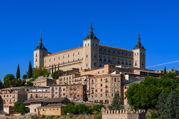 Fototapeta na wymiar Alcázar de Toledo, Spain