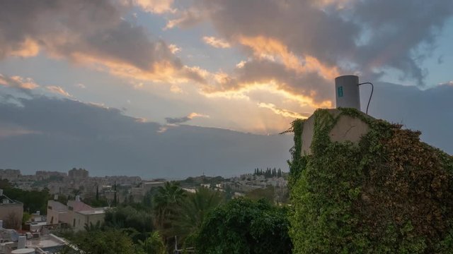 Winter Sunrise: Maale Adomim - israel