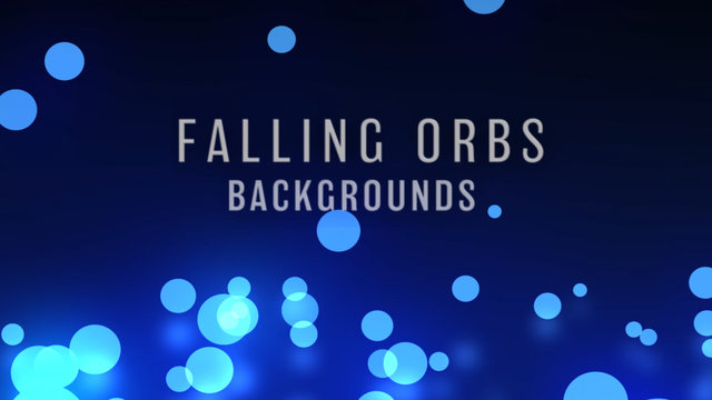 Falling Orbs Background