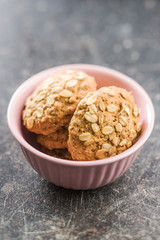 Tasty oatmeal cookies.