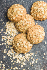 Tasty oatmeal cookies.