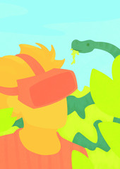 Virtual Reality im Urzeitdschungel