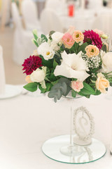 Wedding table decorations