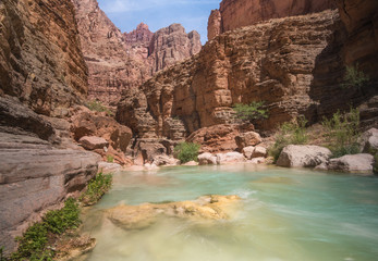 Fototapeta na wymiar Grand Canyon River