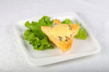 Mushroom pastry