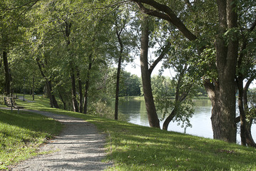 Parc sur l'eau