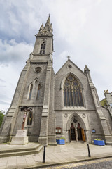 Fototapeta na wymiar Beautiful cathedral in the town of Aberdeen, Scotland.