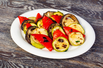 Tasty grilled vegetables