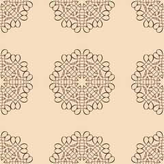 Vintage seamless pattern