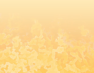 Yellow background with spots and staines
