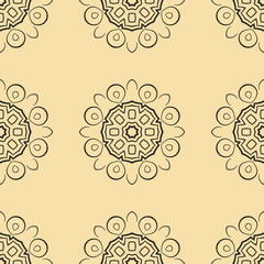 Vintage seamless pattern