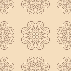 Vintage seamless pattern