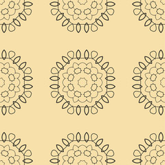 Vintage seamless pattern