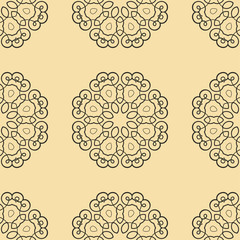 Vintage seamless pattern