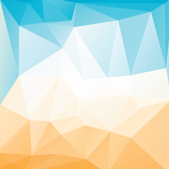 Summer vector gradient background