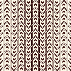 Seamless pattern with arrows motif. Repeated mini angle brackets. Chevrons wallpaper. Minimalist abstract background.