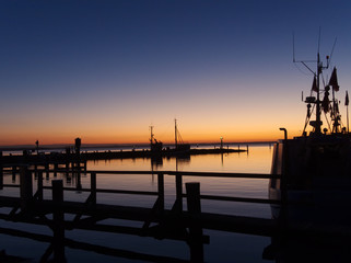 Abendlicht im Hafen