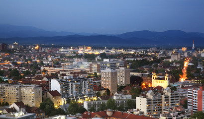 Fototapeta na wymiar View of Ljubljana. Slovenija