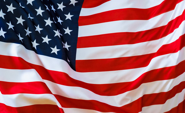 USA american flag background