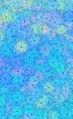 Hand drawn abstract background template for flyer, poster, banner, invitation, business cards and other printed matter. Creative pattern for graphic design production. Art painting wallpaper.