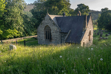 Llantysilio Parish Church near Horseshoe falls