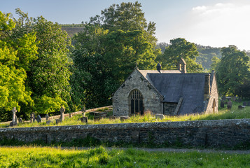 Llantysilio Parish Church near Horseshoe falls
