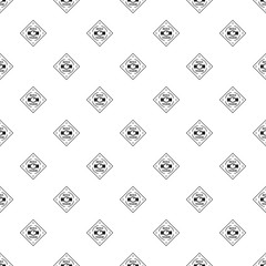 Buckle chrome pattern vector seamless repeat for any web design