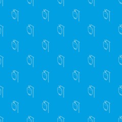 Package for blood transfusion pattern vector seamless blue repeat for any use