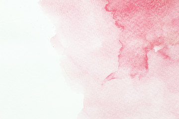 Abstract watercolor hand paint texture, isolated on white background