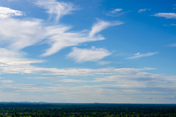  clound and sky on sunshine day.