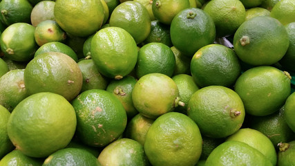 Lemons for sale on the market