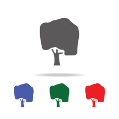 tree willow icon. Elements of trees in multi colored icons. Premium quality graphic design icon. Simple icon for websites, web design, mobile app, info graphics