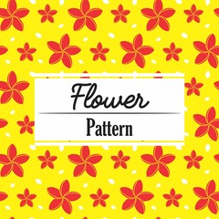 Summer Flower Leaf Pattern