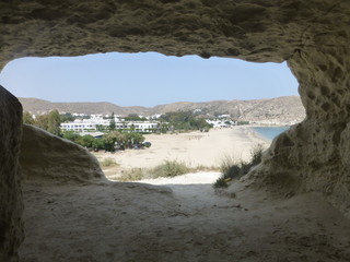 Agua Amarga, localidad en el Cabo de Gata municipio de Níjar, en la provincia de Almería...