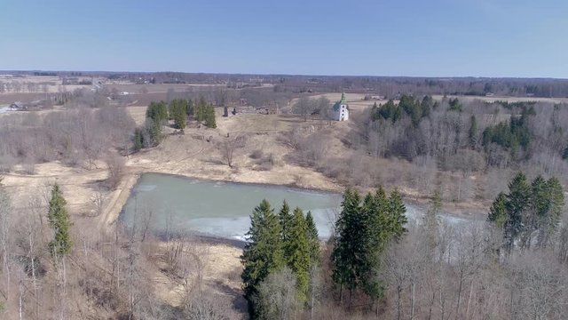 17927_Aerial_view_of_the_small_house_in_Karksi-Nuia_Estonia.mp4