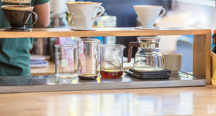 Coffee (Drip Coffee) makes the coffee flavor. It is delicious and it creates a selling point and attracts more customers.