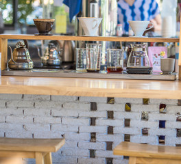 Coffee (Drip Coffee) makes the coffee flavor. It is delicious and it creates a selling point and attracts more customers.