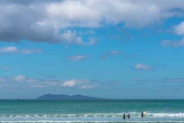 Waiting for the waves