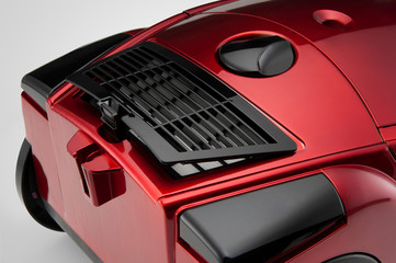 part of the modern household vacuum cleaner, close-up