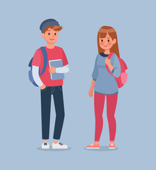 student character vector design no5