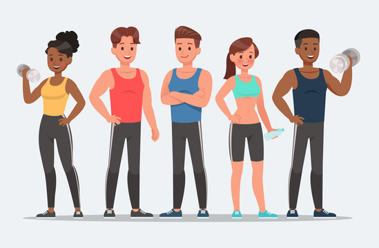 Workout Man Cartoon Images – Browse 73,977 Stock Photos, Vectors, and Video  | Adobe Stock