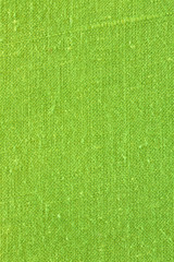 Canvas textile. / Green texture background