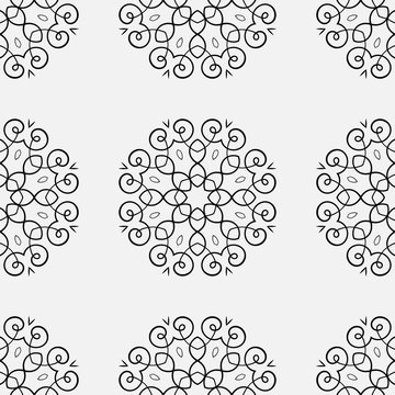 Vintage seamless pattern
