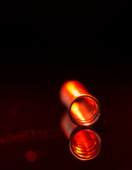 Orange metal pencil spring 3