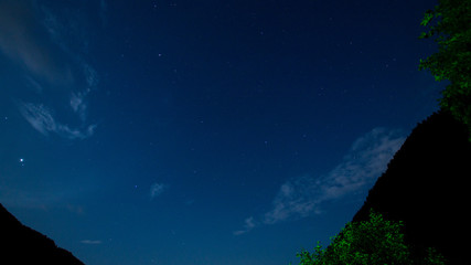 Fototapeta premium Sternenblau