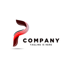 P letter business logo