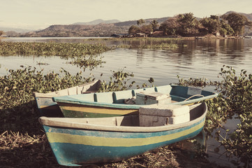 Boat in El Salvador