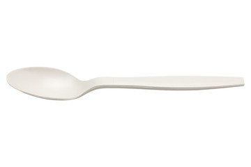 plastic spoon isolated on white background © modify260