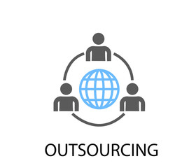 outsourcing icon