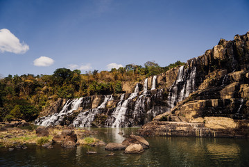 great waterfall landscape